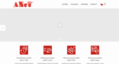Desktop Screenshot of anet.eu