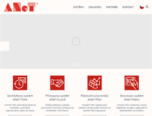 Tablet Screenshot of anet.eu
